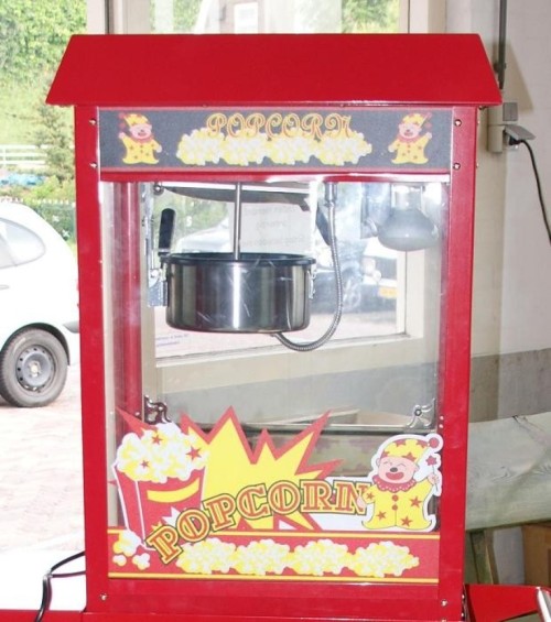 Popcornmachine los - incl. popcornpakket 100 stuks - Zout